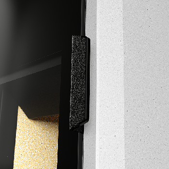 La large vitre frontale sans cadre du T-ART lui confère un aspect moderne et épuré.