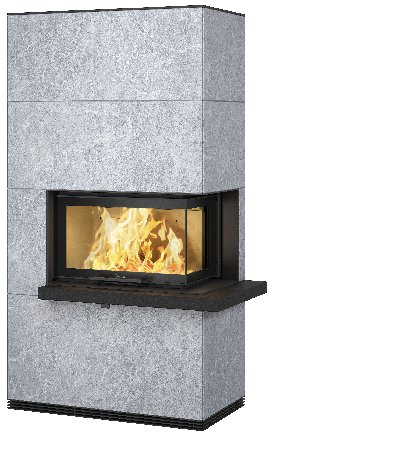 Contura i41T com prateleira preta