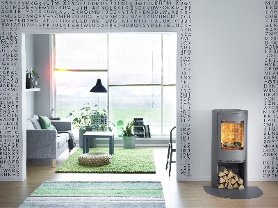 Contura 510 gris - Porte en fonte, plateau supérieur en fonte