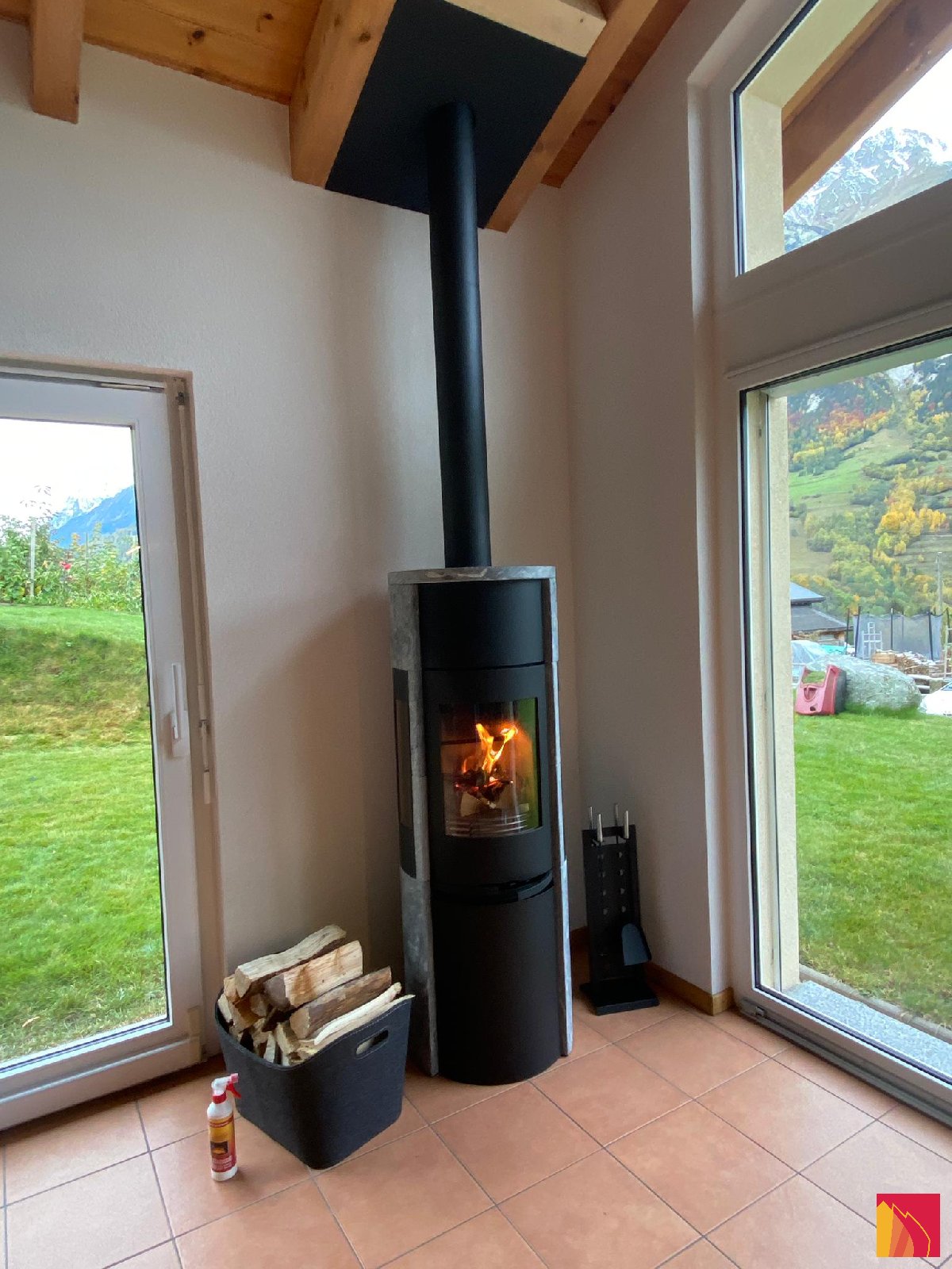 Contura 596T Wood Stove - Carron-Lugon