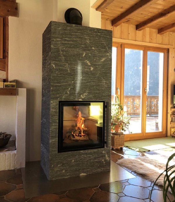 Masonry heater Tulikivi Raita S - Carron-Lugon