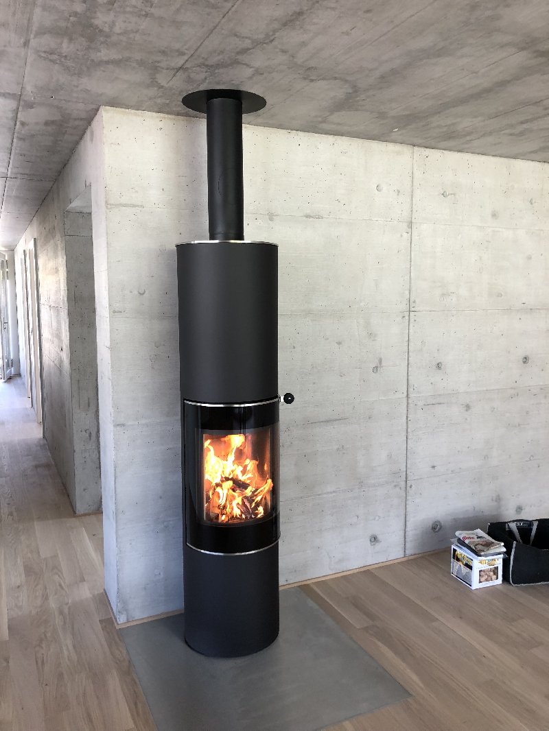 Attika New Pilar Wood Stove - Carron-Lugon