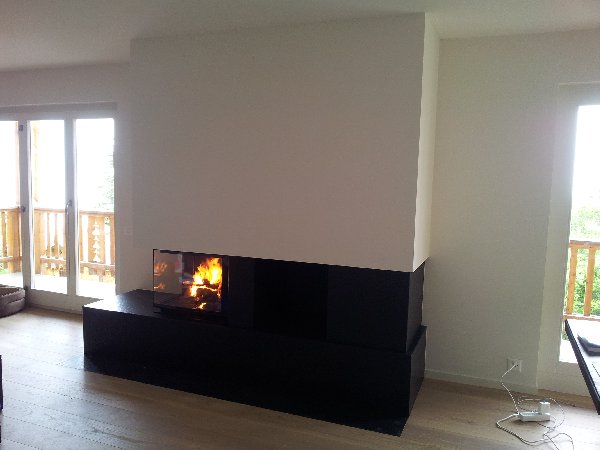 Side window fireplace - Carron-Lugon