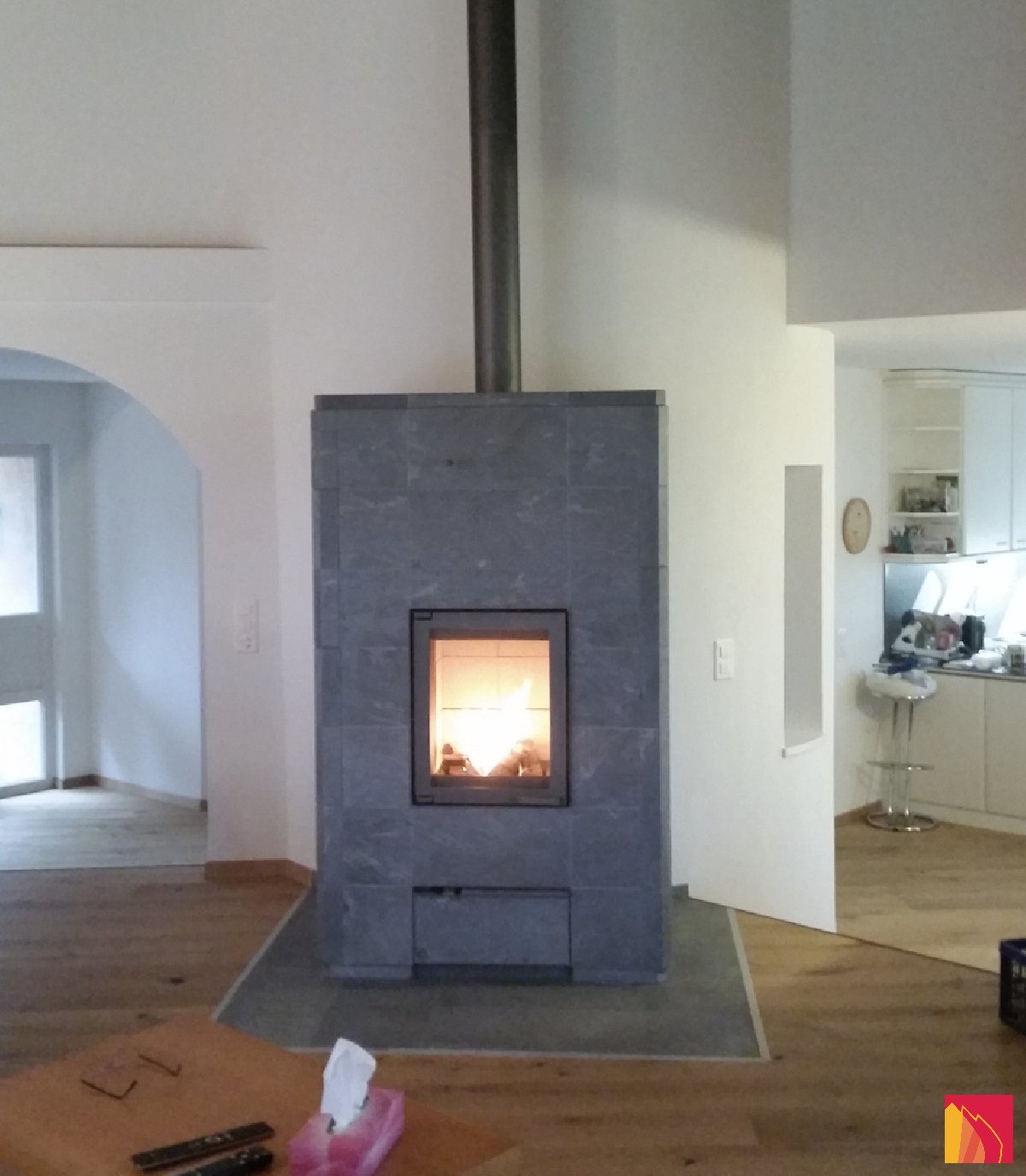Tulikivi Masonry heater - Carron-Lugon