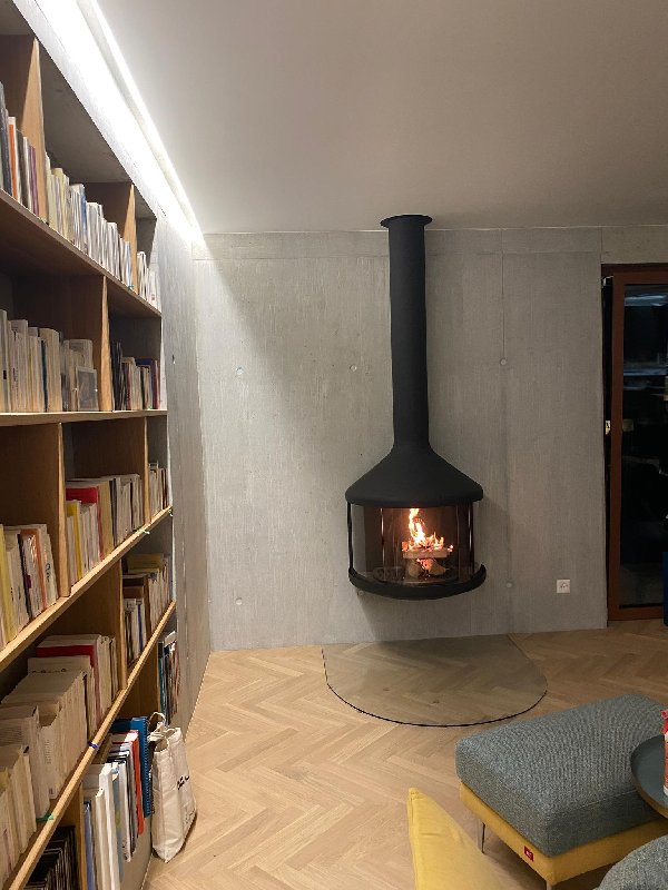 Wall fireplace Focus Hubfocus - Carron-Lugon