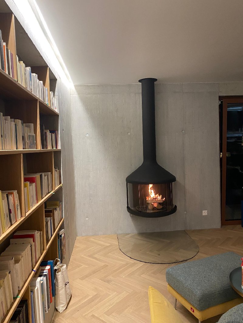 Wall fireplace Focus Hubfocus - Carron-Lugon