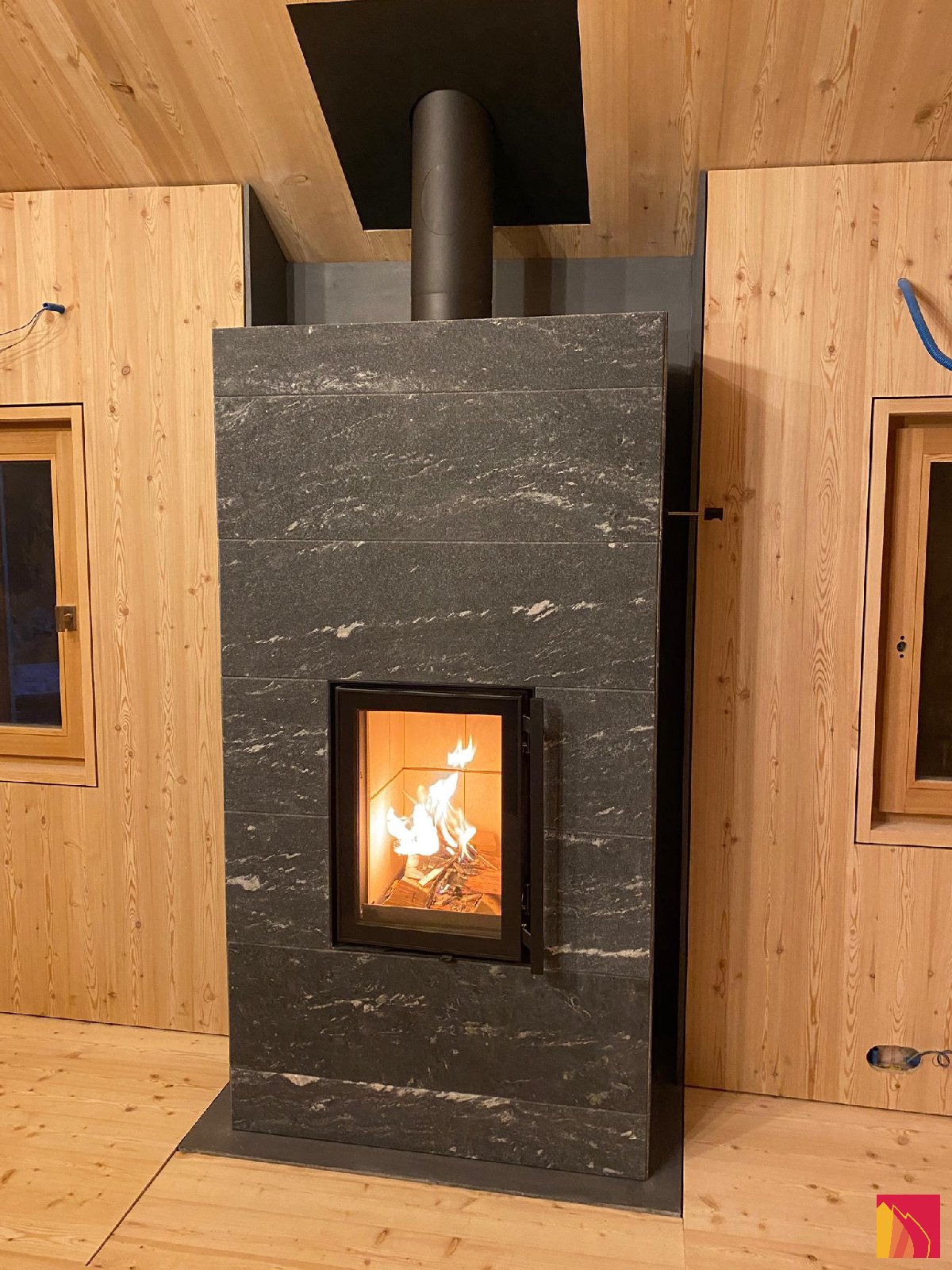 Masonry heater Tulikivi Koli - Carron-Lugon