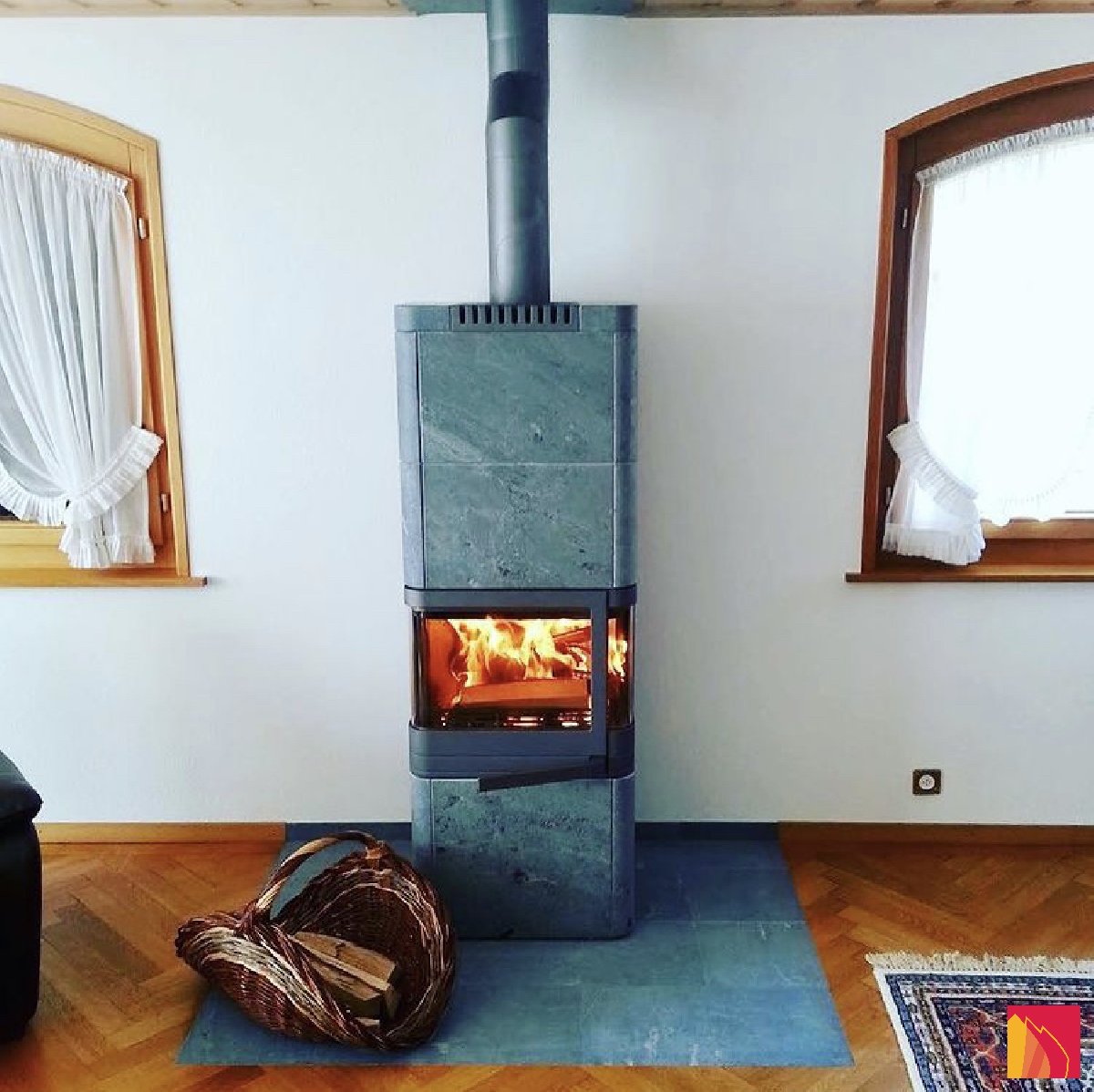 Contura 26T wood-burning stove high version - Carron-Lugon