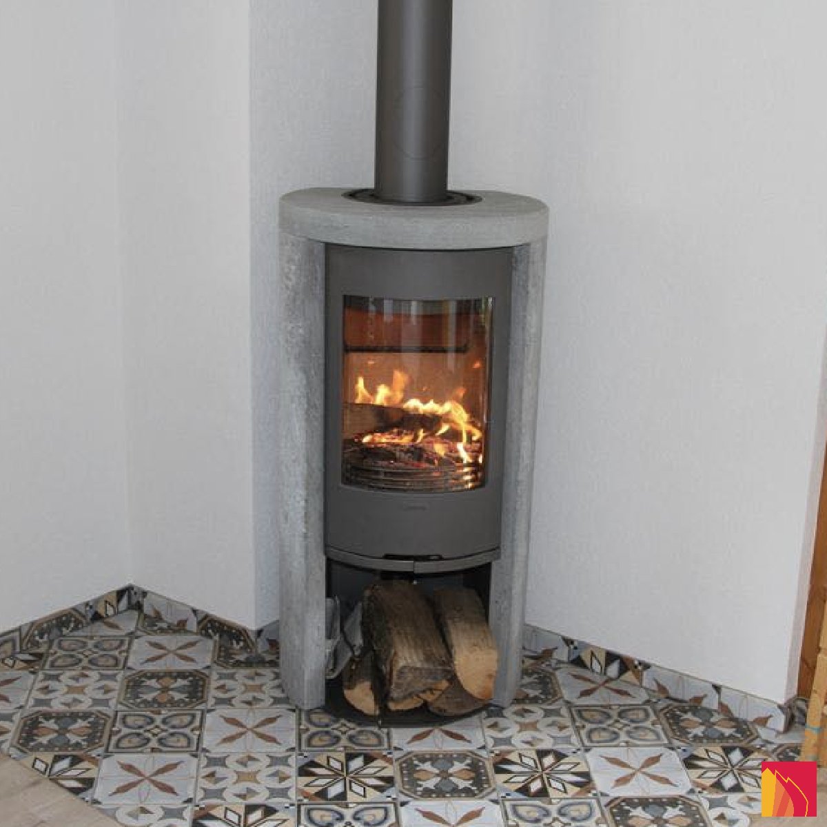 Contura 520T Wood Stove - Carron-Lugon