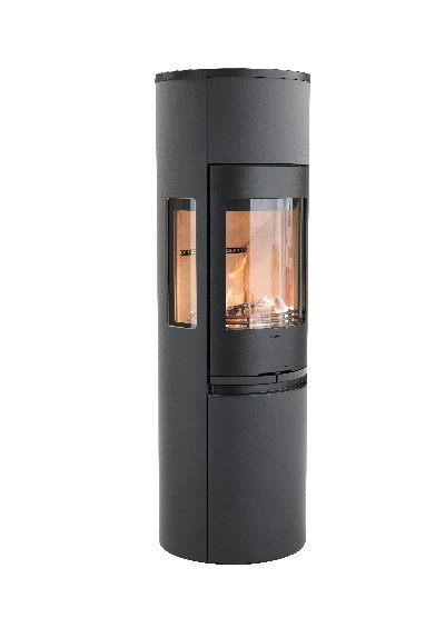 Contura 596 noir - Porte en fonte, plateau en fonte