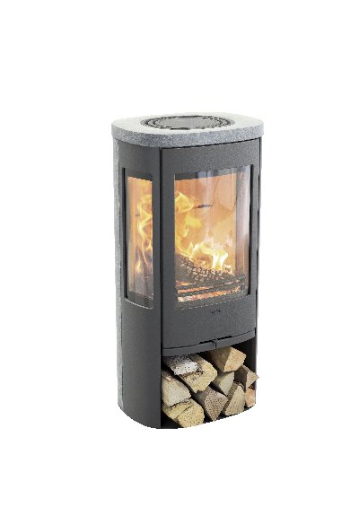 Contura 856 gris - Puerta de hierro fundido