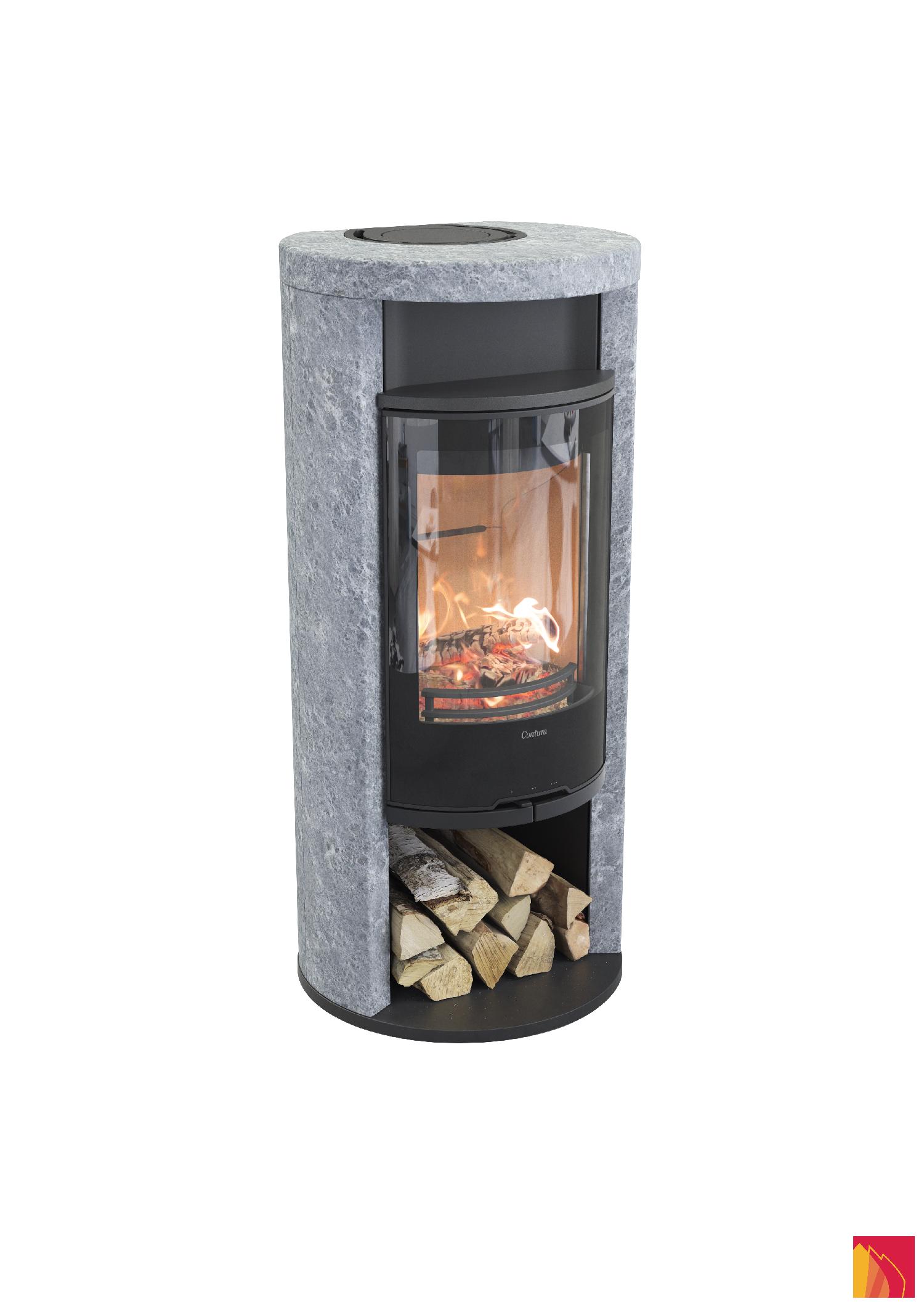 Contura 620T Poêle à bois avec pierre ollaire — free download