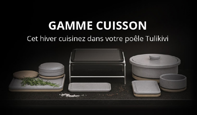 Gamme de cuisson Tulikivi