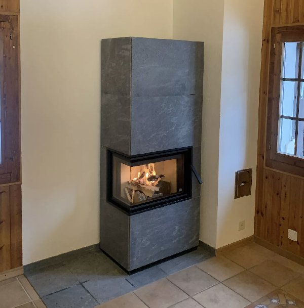 Tulikivi Jokka wood stove - Carron-Lugon