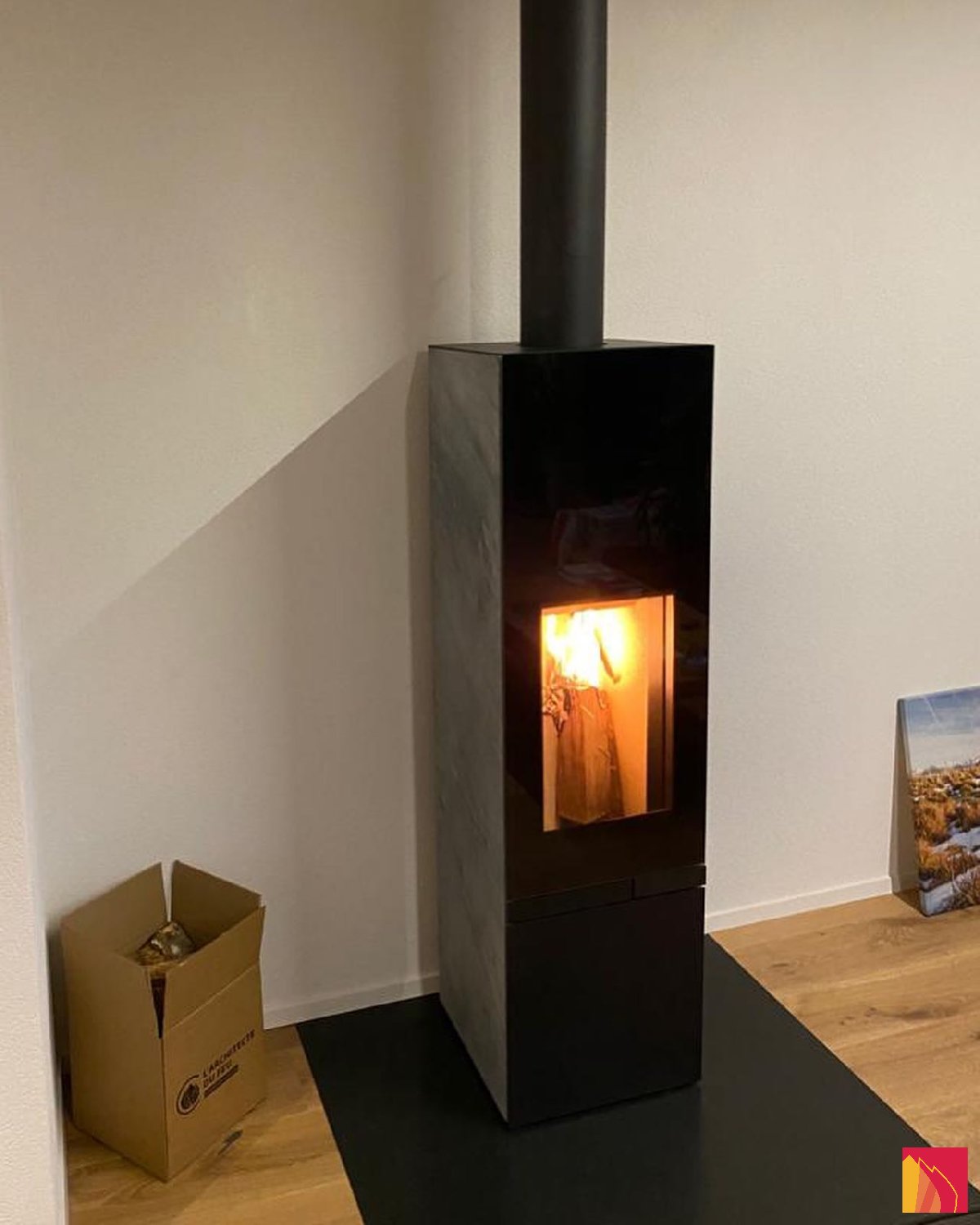 Wood-burning stove Tonwerk T-Two Stone - Carron-Lugon