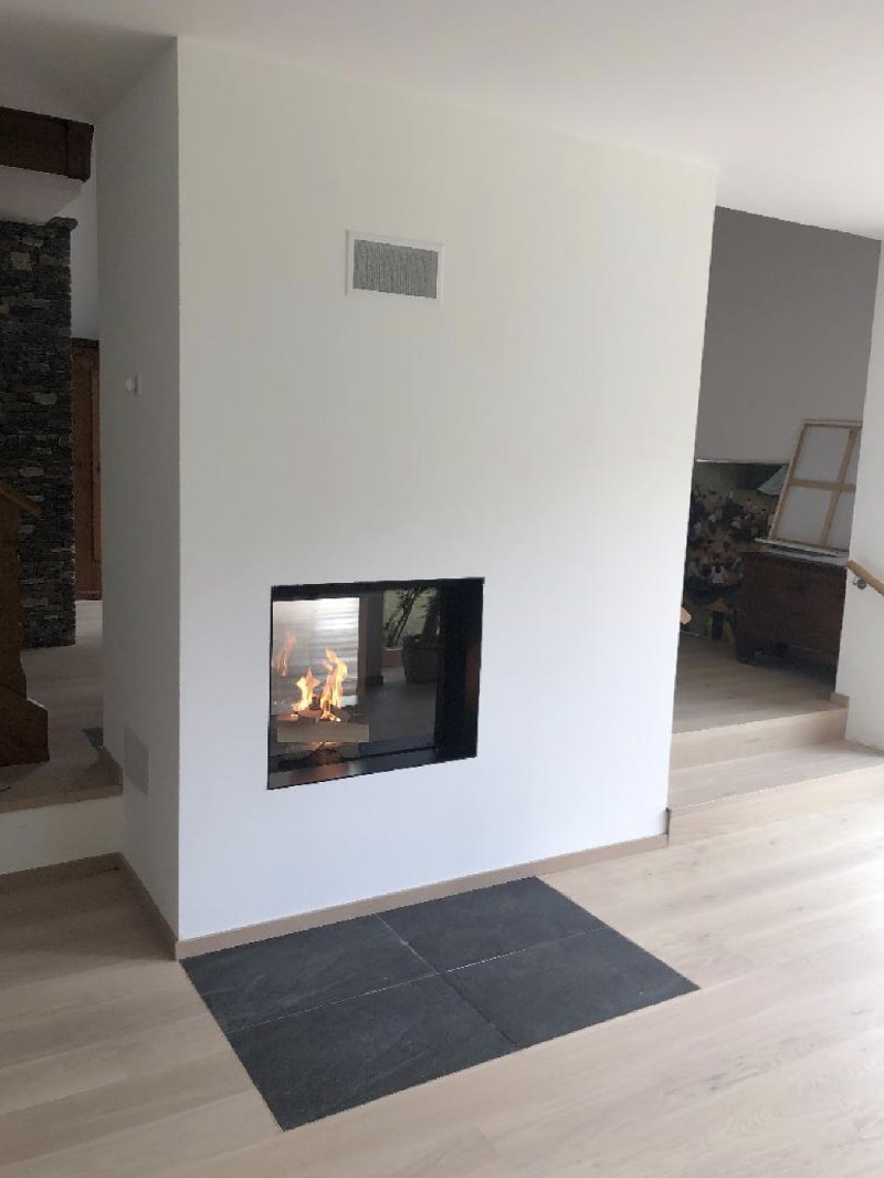 Luna Diamond 850DV Wood Burning Fireplace - Carron-Lugon