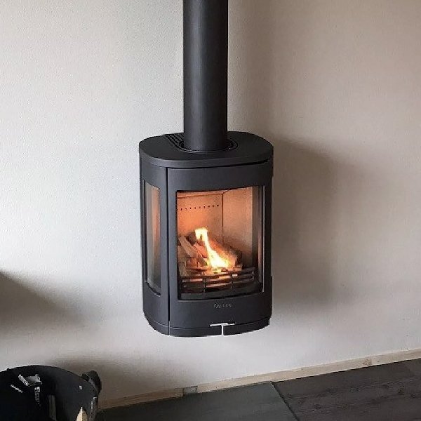 Contura 856W Wall Mounted Wood Stove - Carron-Lugon