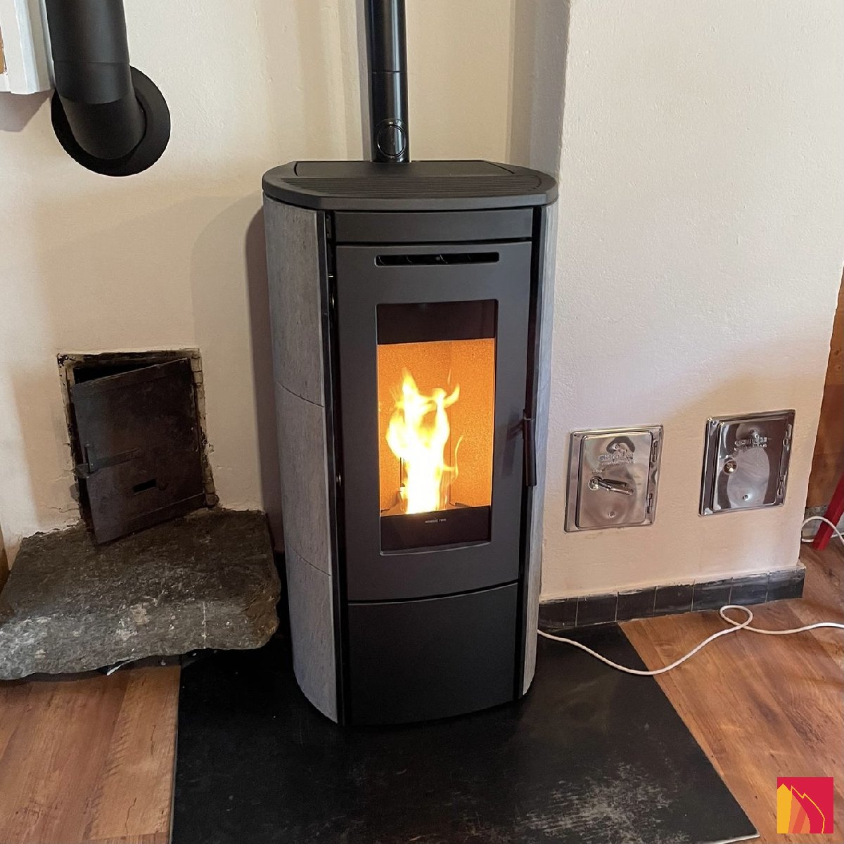 Klover Soft 80 Pellet Stove - Carron-Lugon