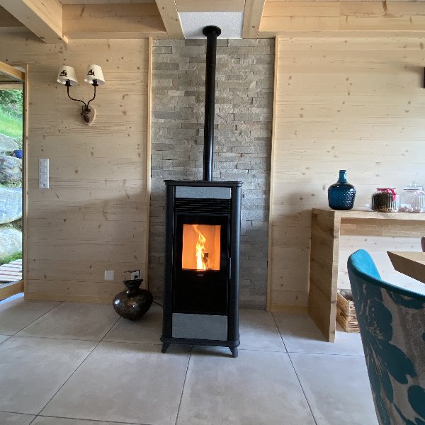 Pellet stove Klover Class 90 Pierre Ollaire - Carron-Lugon