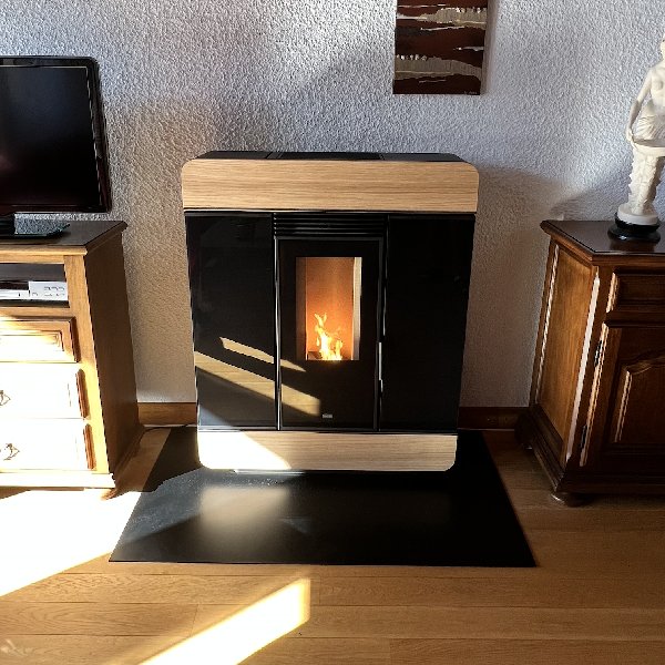 Klover Diva Wood Rovere Pellet Stove - Carron-Lugon