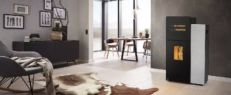 Rika Domo Back Pellet Stove