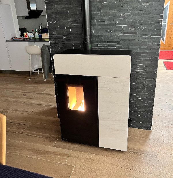 Rika Domo pellet stove - Carron-Lugon
