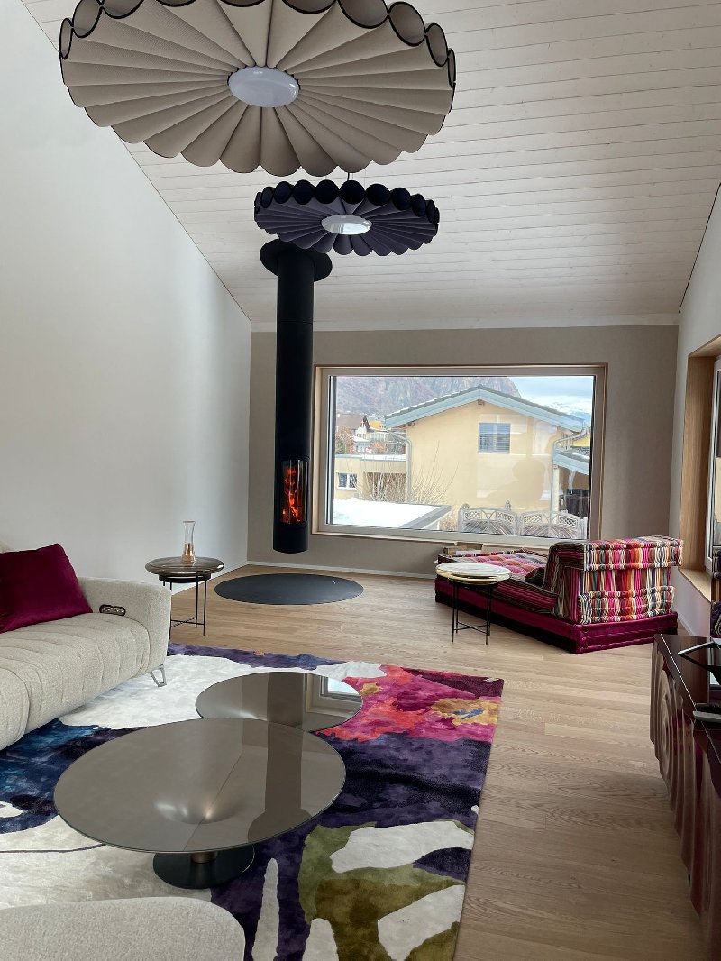 Focus Slimfocus suspended fireplace - Carron-Lugon