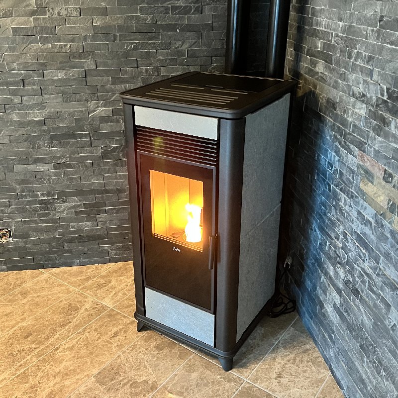 Pellet stove Klover Class 90 Pierre Ollaire - Carron-Lugon