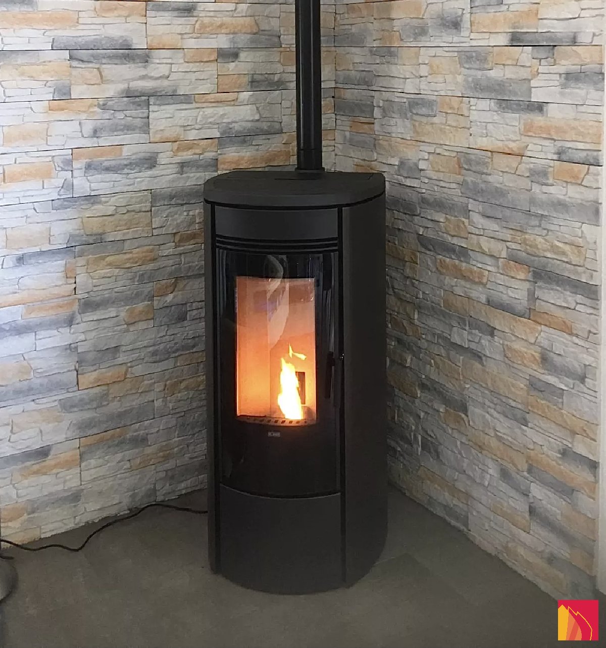 Klover Oblo pellet stove - Carron-Lugon