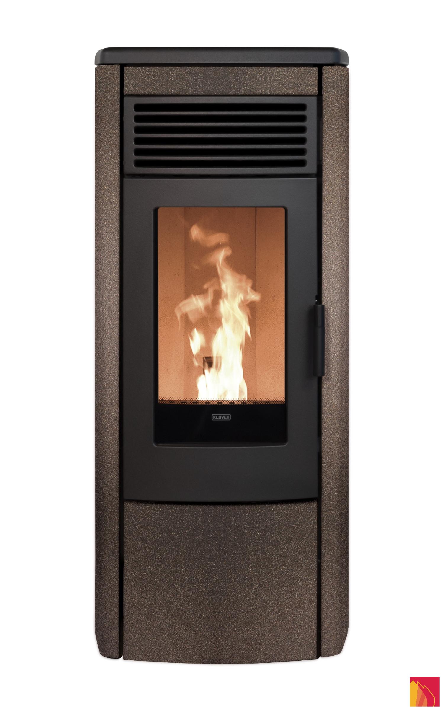 Klover AURA 80 MULTIAIR Poêles à pellets avec air canalisable — free download