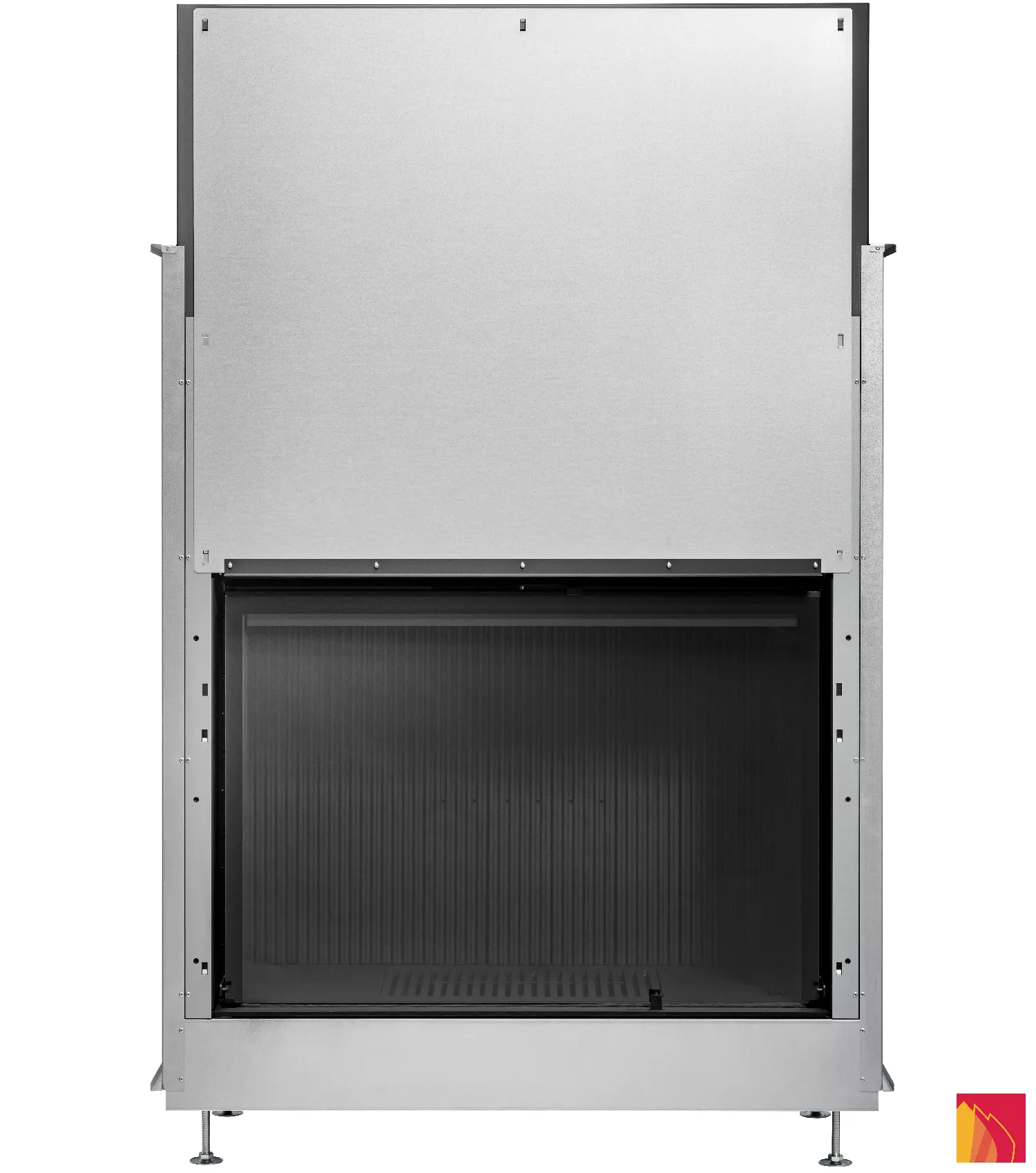 Metalfire Metalfire ULTIME D 1050-75 1S - Wood burning fireplace - Frontale