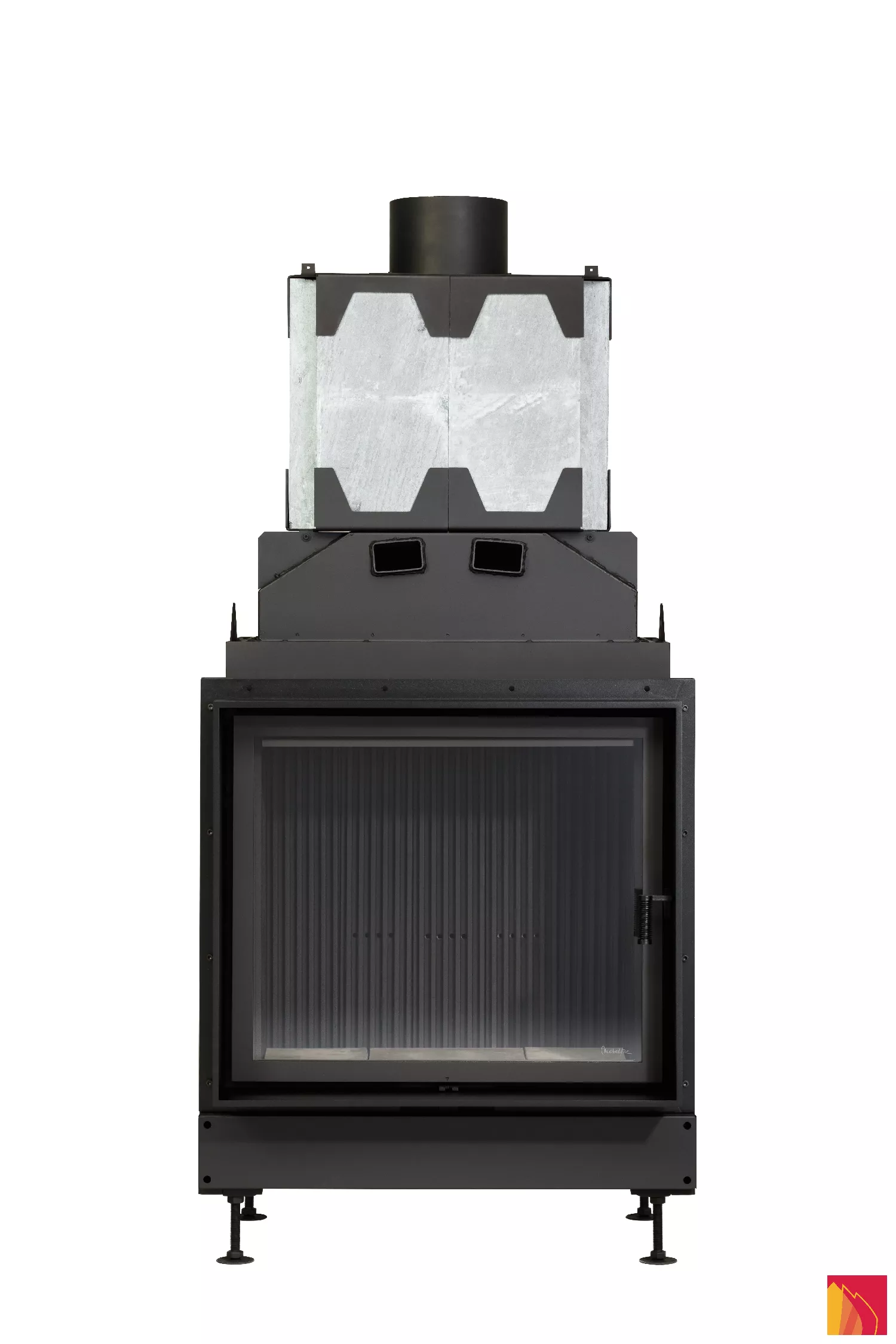 Metalfire Metalfire OPTIMUM 700-60 1S - Wood burning fireplace - Frontale