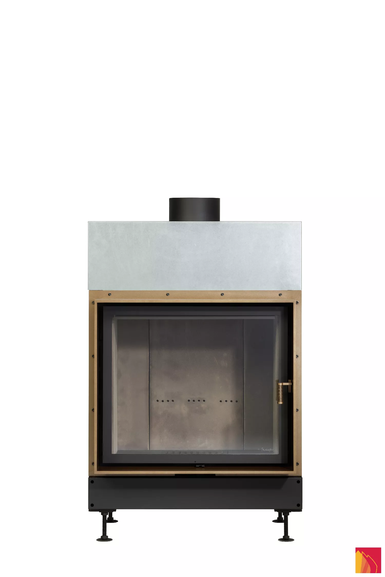 Metalfire Metalfire OPTIMUM 700-60 1S - Wood burning fireplace - Frontale