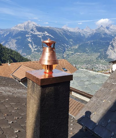 Upgrading the Chimney with a Pellet Stove - Carron-Lugon