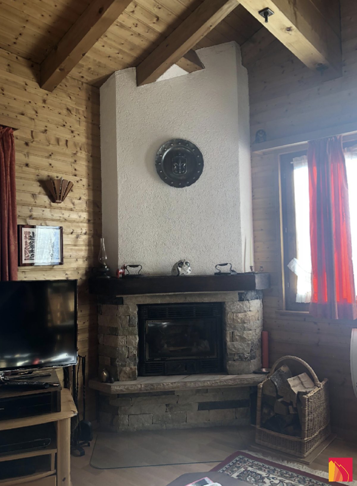 Replacing a chimney with a wood-burning stove - Carron-Lugon