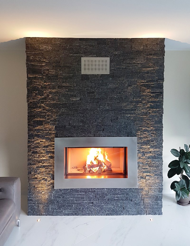 Front fireplace Attika Pure 85 - Carron-Lugon
